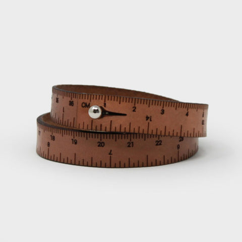 Wrist Ruler - Medium Brown - 18 inches