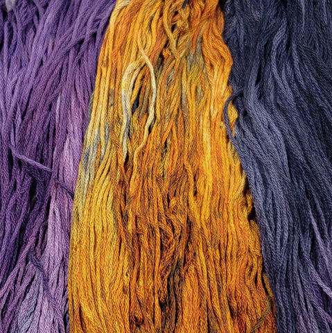 Strange Brew - Flower Silk by StitchyBox (Deep Dyed Yarns Collab 2020)