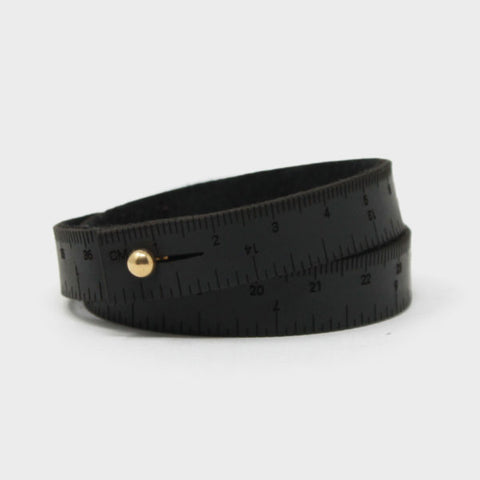 Wrist Ruler - Black - 18 inches