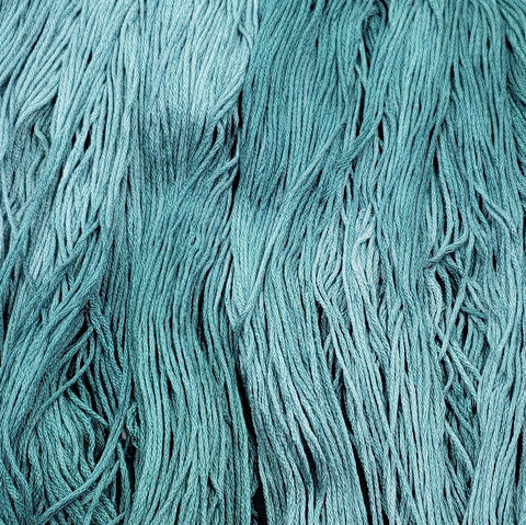 Blue Sage - Flower Silk by StitchyBox (Standard Colorway)