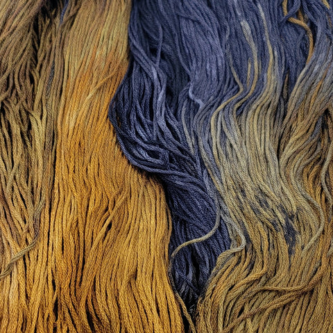 Burnt Carmel - Flower Silk by StitchyBox (Deep Dyed Yarns Collab 2020)