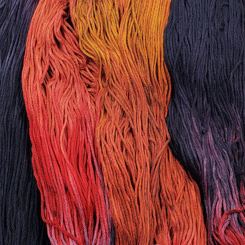 Devil's Crossroads - Flower Silk by StitchyBox (Deep Dyed Yarns Collab 2020)