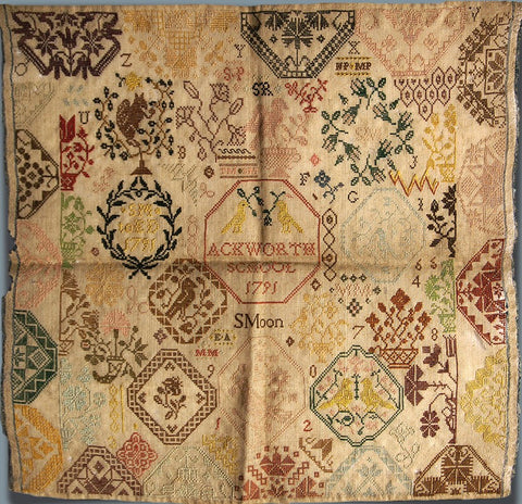 Sarah Moon 1791 - StitchyBox Samplers Cross Stitch Chart