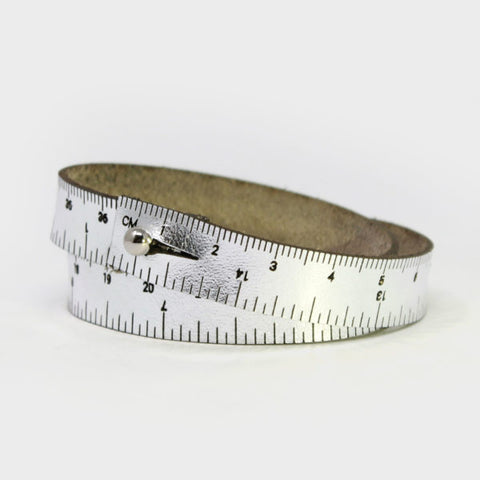 Wrist Ruler - Silver - 18 inches